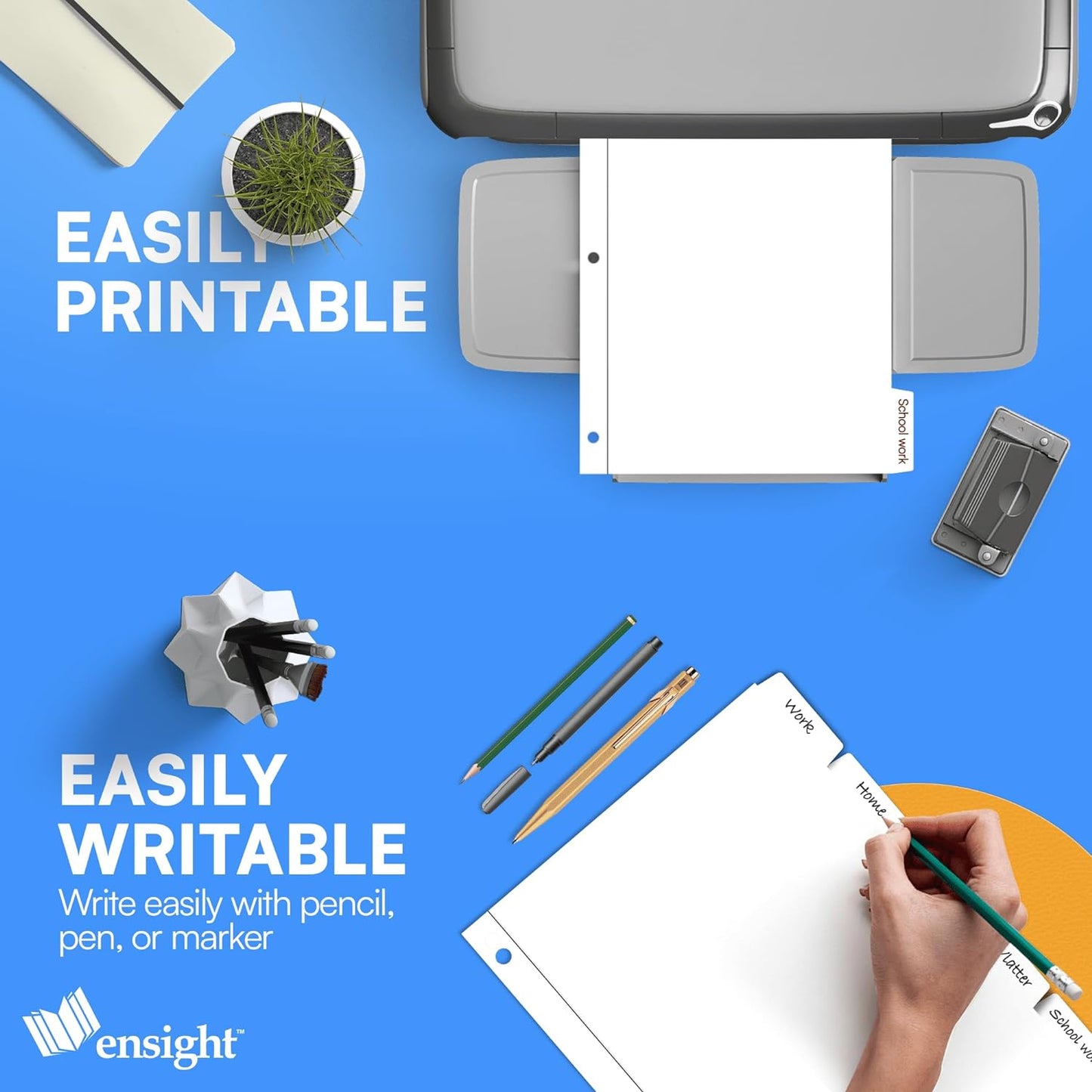Divider Pages with Tabs