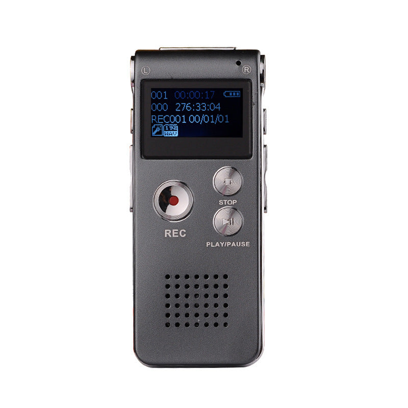Digital Voice Recorder with MP3 Player - 8GB