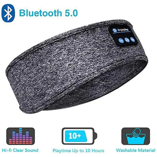 Bluetooth sleep headband with wireless HD speakers