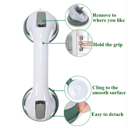 Suction Cup Bathroom Handrail