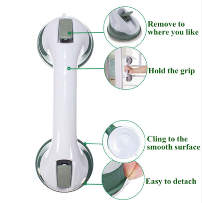 Suction Cup Bathroom Handrail
