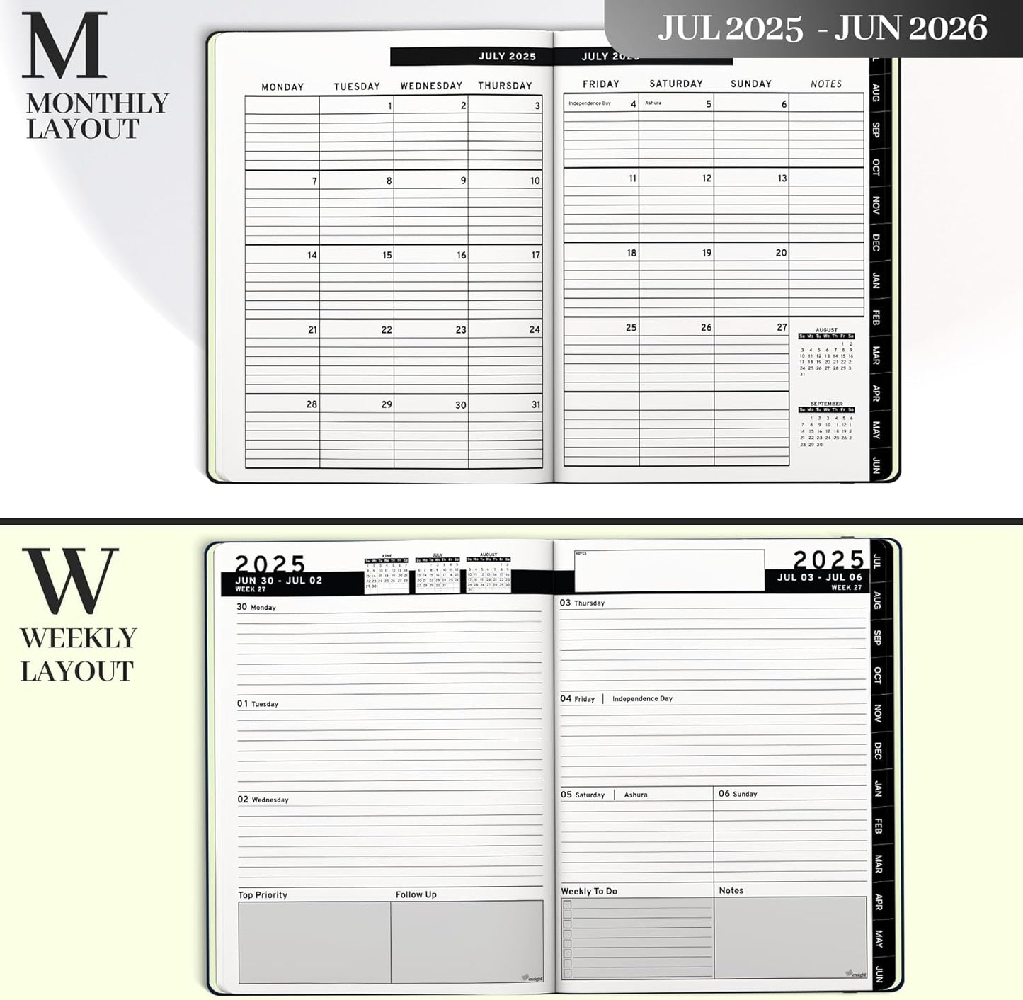 Leather Planner 2025-2026 - Healthcare Scheduling & Clinical Documentation