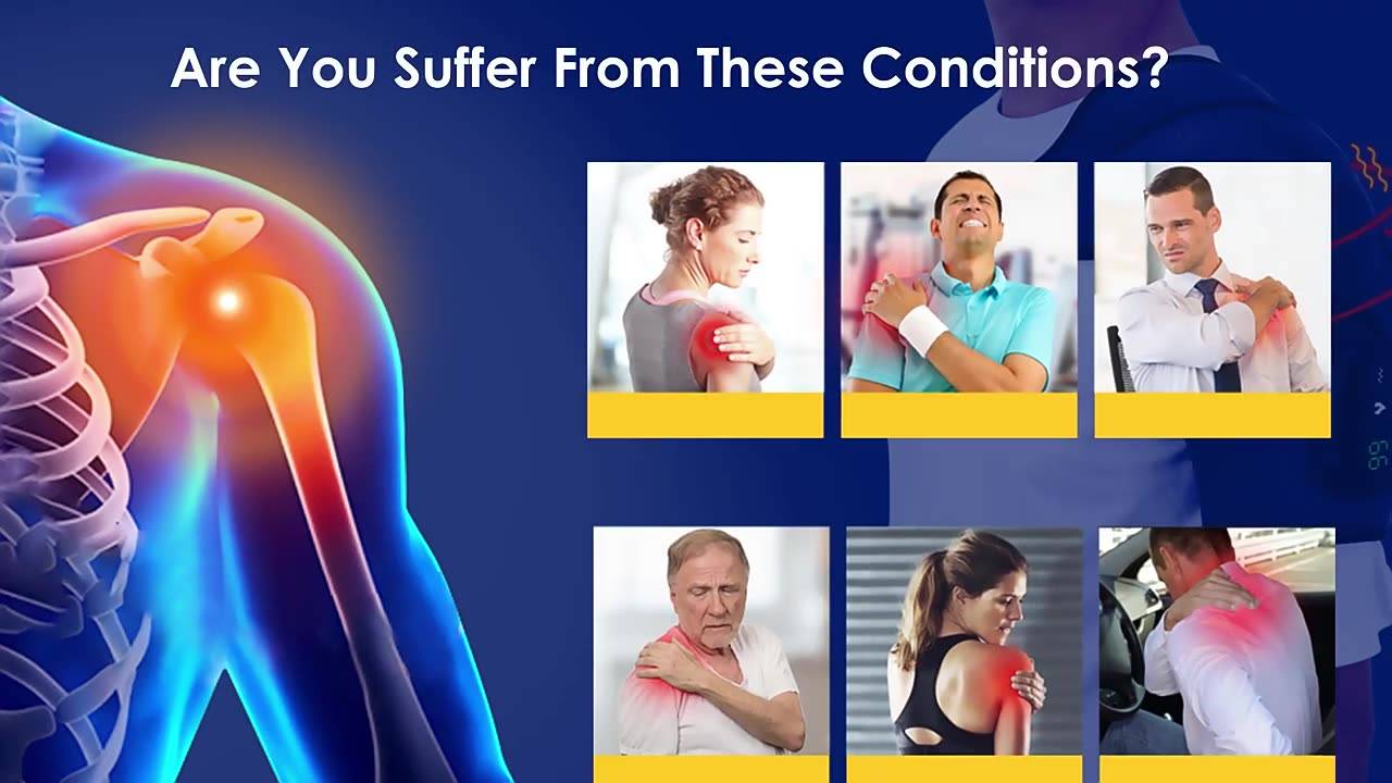Touchscreen temperature-controlled electrically heated shoulder straps Health care massage protectors - The Healthcare Collective