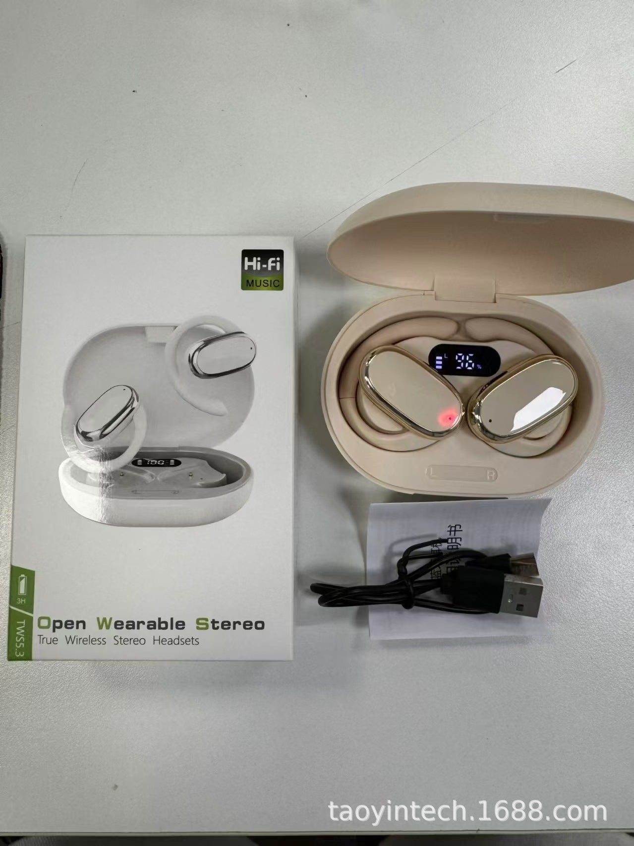Wireless Ear Phones Conduction Bluetooth