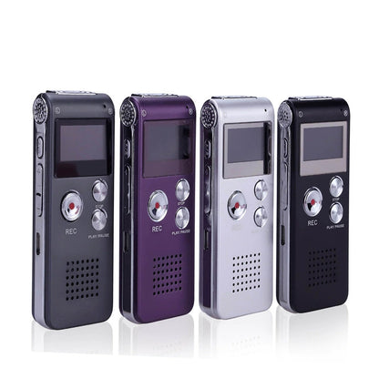Digital Voice Recorder with MP3 Player - 8GB