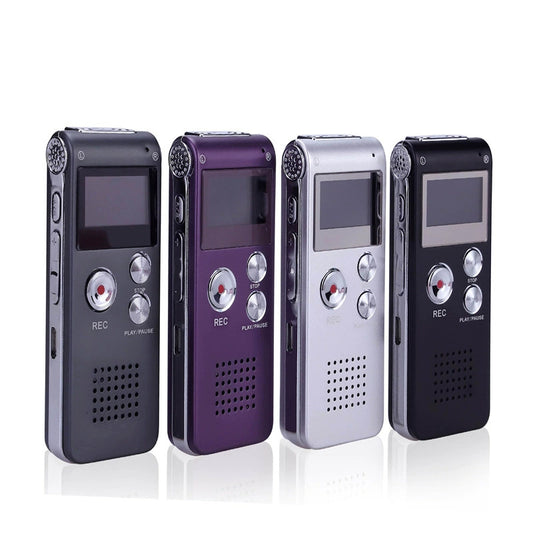 Digital Voice Recorder with MP3 Player - 8GB