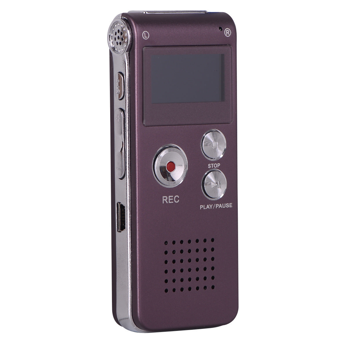 Digital Voice Recorder with MP3 Player - 8GB