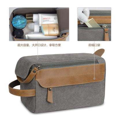 Canvas Travel Toiletry Bag