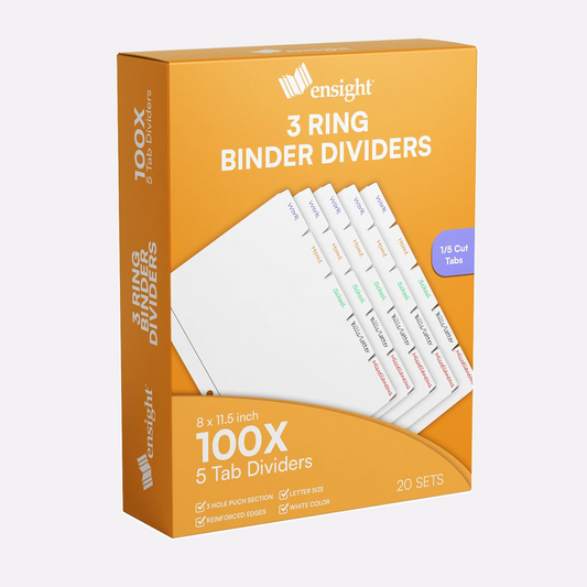 Divider Pages with Tabs