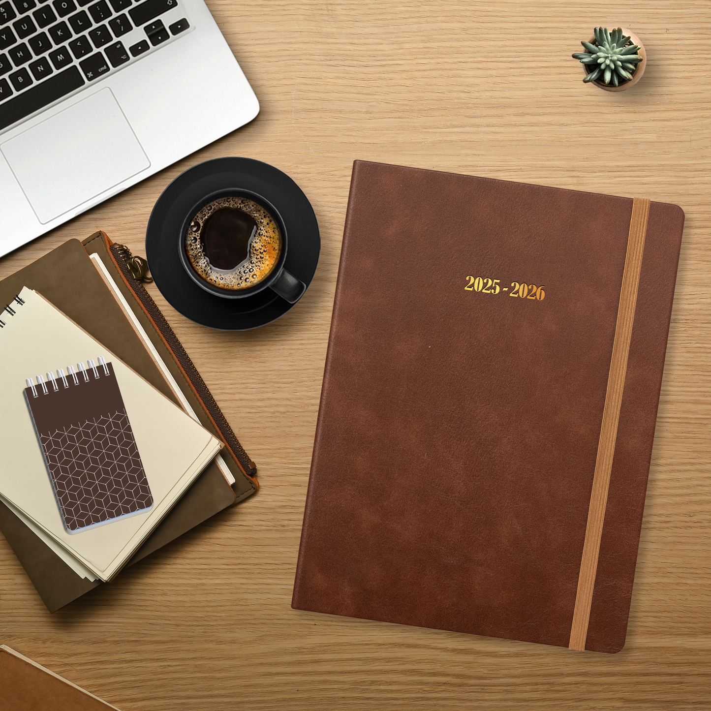 Medical Professional Leather Planner 2025-2026 - Healthcare Scheduling & Clinical Documentation
